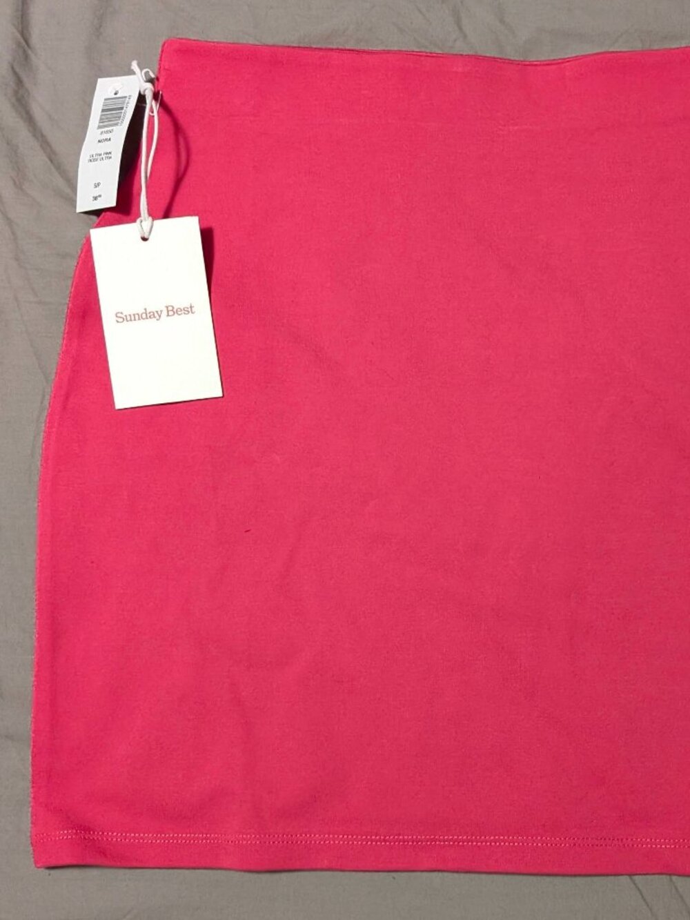 Sunday Best Nora Mini Skirt in Ultra Pink, Small